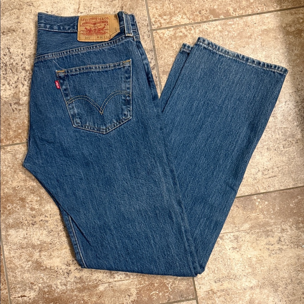 Levi's 501 Men's Classic Denim Jeans 34x34